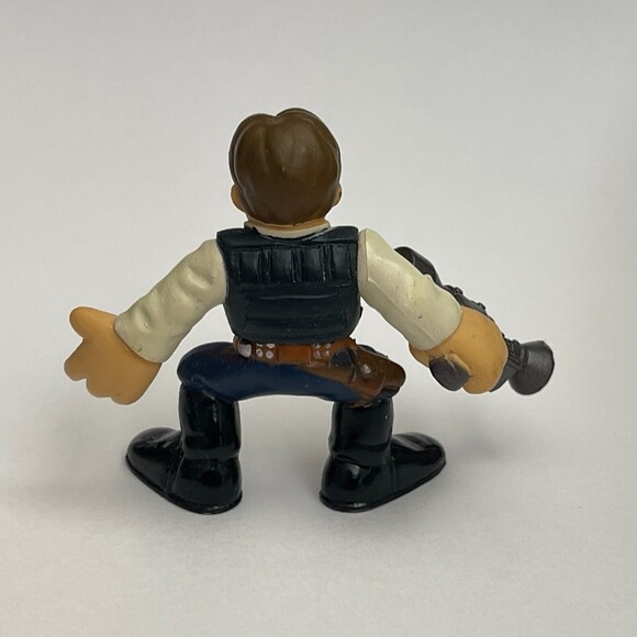 Hasbro LFL Star Wars Han Solo Galactic Heroes 2006 Figure 2" Tall - Picture 3 of 6